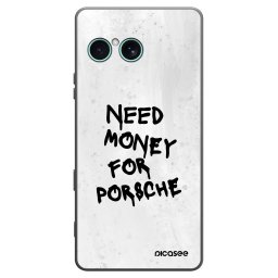 Fekete szilikon tok az alábbi mobiltelefonokra Sony Xperia 10 VII - White Dollar