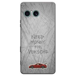 Fekete szilikon tok az alábbi mobiltelefonokra Sony Xperia 10 VII - Garage Scratch