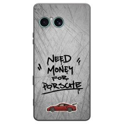 Fekete szilikon tok az alábbi mobiltelefonokra Sony Xperia 10 VII - Grey Drift