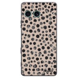 Fekete szilikon tok az alábbi mobiltelefonokra Sony Xperia 10 VII - Dots