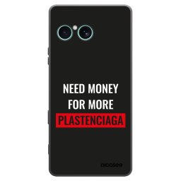 Fekete szilikon tok az alábbi mobiltelefonokra Sony Xperia 10 VII - More PLASTENCIAGA