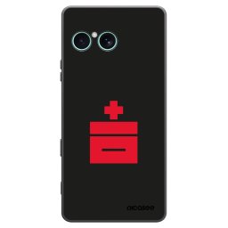 Fekete szilikon tok az alábbi mobiltelefonokra Sony Xperia 10 VII - Le Plastenciaga