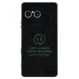 Fekete szilikon tok az alábbi mobiltelefonokra Sony Xperia 10 VII - LEFT A MARK