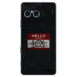 Fekete szilikon tok az alábbi mobiltelefonokra Sony Xperia 10 VII - HELLO 404