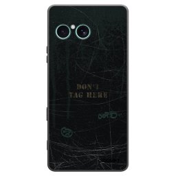 Fekete szilikon tok az alábbi mobiltelefonokra Sony Xperia 10 VII - DON´T TAG