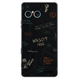 Fekete szilikon tok az alábbi mobiltelefonokra Sony Xperia 10 VII - CONFESSION