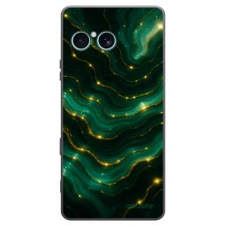 Fekete szilikon tok az alábbi mobiltelefonokra Sony Xperia 10 VII - Emerald