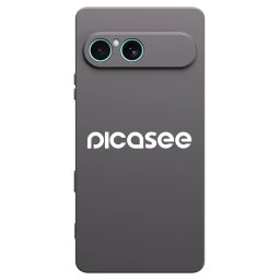 Fekete szilikon tok az alábbi mobiltelefonokra Sony Xperia 10 VII - Picasee - new logo - white