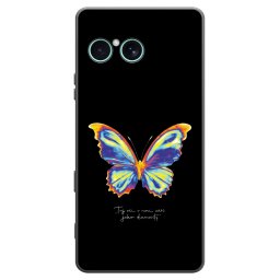 Fekete szilikon tok az alábbi mobiltelefonokra Sony Xperia 10 VII - Diamanty Black