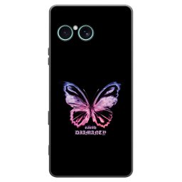 Fekete szilikon tok az alábbi mobiltelefonokra Sony Xperia 10 VII - Diamanty Purple