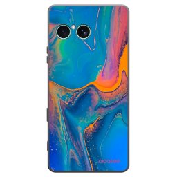 Fekete szilikon tok az alábbi mobiltelefonokra Sony Xperia 10 VII - Rainbow