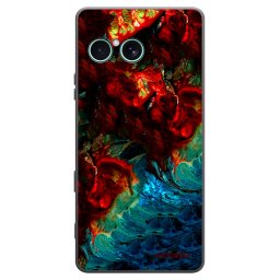 Fekete szilikon tok az alábbi mobiltelefonokra Sony Xperia 10 VII - Universe
