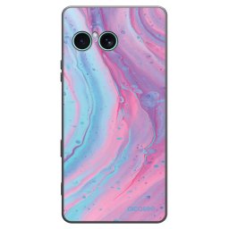 Fekete szilikon tok az alábbi mobiltelefonokra Sony Xperia 10 VII - Pink liquid