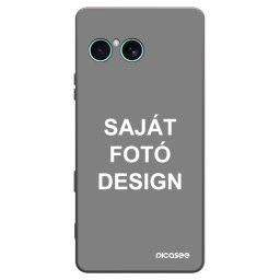 Fekete szilikon tok az alábbi mobiltelefonokra Sony Xperia 10 VII - Saját fotó/motívum