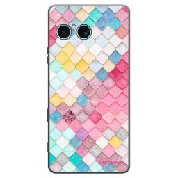 Fekete szilikon tok az alábbi mobiltelefonokra Sony Xperia 10 VII - Colorful roof