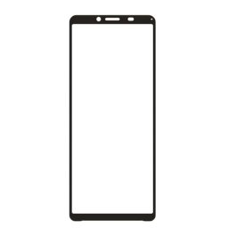 3x 3D üvegfólia kerettel az alábbi mobiltelefonokra Sony Xperia 10 VII - fekete - 2+1 ingyen