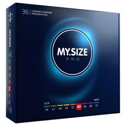 My Size Pro - extra vékony óvszer - 60 mm (36 db)
