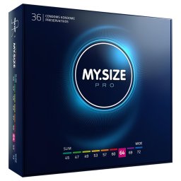 My Size Pro - extra vékony óvszer - 64 mm (36 db)