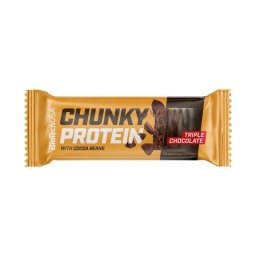 BioTechUsa Chunky Protein szelet tripla csokoládé ízű 50g