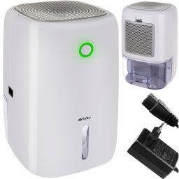 RUHHY 26829 Kompakt és Energiatakarékos Páraelszívó - Csendes Teljesítmény Modern Formatervezéssel, 330 ml/nap kapacitás