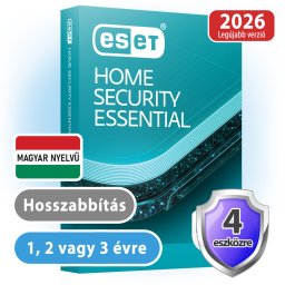 ESET Home Security Essential (Internet Security) 4 eszközre, 3 évre, hosszabbítás