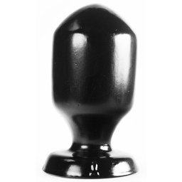 Plug Zizi Blunt - prmium anl dild fekete 10 x 5.5 cm