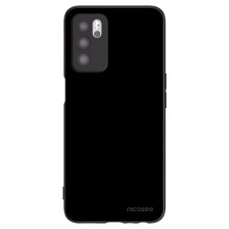 Fekete szilikon tok az alábbi mobiltelefonokra OPPO A16s - Black Bliss