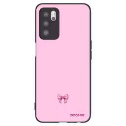 Fekete szilikon tok az alábbi mobiltelefonokra OPPO A16s - Blush bow