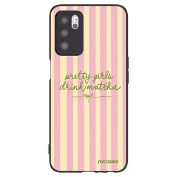 Fekete szilikon tok az alábbi mobiltelefonokra OPPO A16s - Pretty matcha