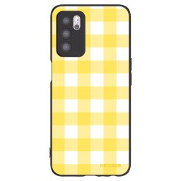 Fekete szilikon tok az alábbi mobiltelefonokra OPPO A16s - Gride lemon
