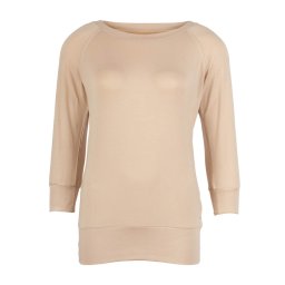 Yamadhi 3/4 ujjú jóga felső – Caramel Beige