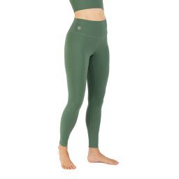 Niyama magas derekú jóga leggings – Mallard Green