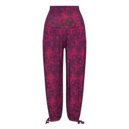 Yamadhi 7/8-os háremnadrág, PRANAVI, lila mintás – Purple Printed