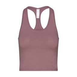 Niyama rövid fazonú jóga top, racerback – Dusty Pink