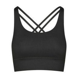Niyama jóga sportmelltartó – Black