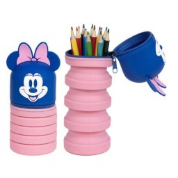 Minnie Egeres összecsukható SZILIKON tolltartó