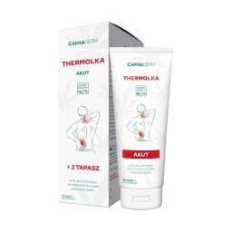 Cannaderm Thermolka Akut melegítő masszázskrém + 2 tapasz 125ml