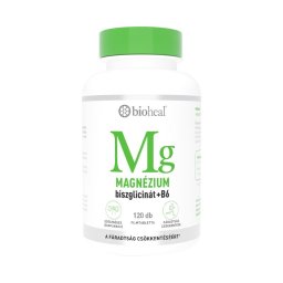 Bioheal Magnézium-biszglicinát + B6 filmtabletta 120x