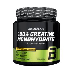 BioTechUsa 100% Creatine Monohydrate ananász-mangó ízű 300g