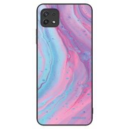 ULTIMATE CASE Samsung Galaxy A22 A226B 5G - készülékre - Pink liquid