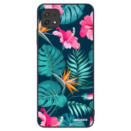 ULTIMATE CASE Samsung Galaxy A22 A226B 5G - készülékre - Pink Monstera