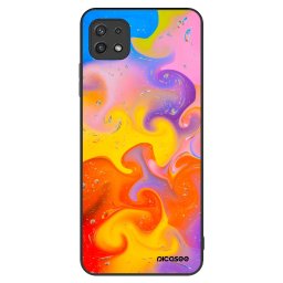 ULTIMATE CASE Samsung Galaxy A22 A226B 5G - készülékre - Bubbles