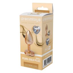 Gleaming Love Anl plug Tapered, biztonsgos, arany kis mret
