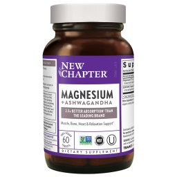 New Chapter Magnézium és Ashwagandha 60db