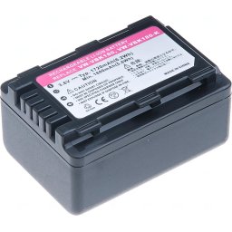 Akkumulátor T6 power Panasonic VW-VBK180, VW-VBL090, 1720mAh, 6,2Wh, fekete