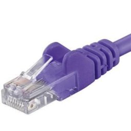 PremiumCord patch kábel UTP RJ45-RJ45 CAT6 7m lila
