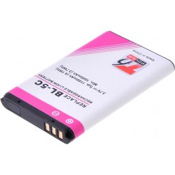 T6 Power akkumulátor Nokia 6300, 6600, 5100, 1100, 3650, 6230, C1-01, C2-01 modellekhez, 1100 mAh, 4,1 Wh, lítium-ion
