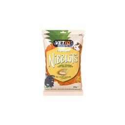Mark&Chappell VetIQ Nibblots Tropical - trópusi gyümölcs ízesítésű falatkák kisállatoknak 30 g