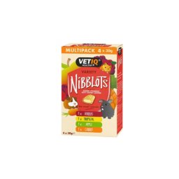 Mark&Chappell VetIQ Nibblots Variety - vegyes ízesítésű falatkák kisállatoknak 4 x 30 g