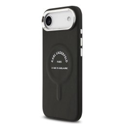 Apple iPhone 17 Air KARL LAGERFELD KLHMP17MPSKRSGEK Magsafe Hátlap - Fekete